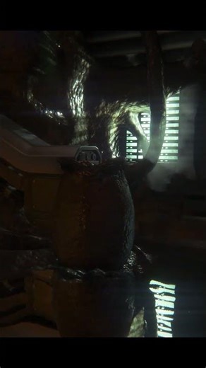 The alien egg goes up in flames | #alien #aliens #alienisolation #alienisolationgameplay