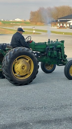 Where is the favorite daughter??? Jimmy had his own tractor parade today 🤣😬😁 | Coombs Barnyard