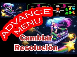 04 Configurar advancemenu Cambiar la resolución