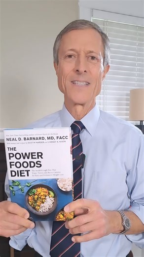 My new book, The Power Foods Diet, has hit the shelves! | Neal Barnard, MD