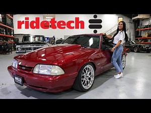 My Foxbody Mustang got a HUGE upgrade by Ridetech | Car Reveal