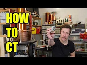 Current Transformer (CT) Design and Construction for Tesla Coils and Resonant Inverters