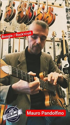 Guitar Boogie / Rock'n'Roll with Isana vintage guitar #fingerstyle #vintageguitar #bluesmusic