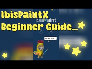 IbisPaintX basic Tutorial for Beginners part 1!!!
