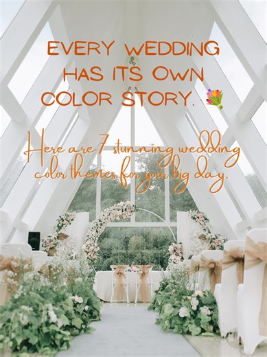 Wedding color themes that will make your big day unforgettable. 💍 Which one is your favorite? #weddingcolortheme #weddinginspo #weddingplanningph #bridetobe #weddingideas