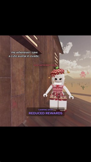Experiencing Cute Avatars in Evade Roblox