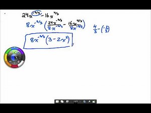 Factoring with Rational Exponents