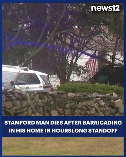 News 12 Connecticut on Instagram: "STAMFORD STANDOFF: An hourslong Stamford standoff ended after a man barricaded inside a house appeared to have died from a self-inflicted wound. Watch News 12 and check our IG stories for more. . . . #News12 #News12CT #Connecticut #ConnecticutNews #CT #Stamford"