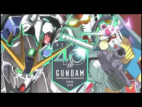 【MAD】これがガンダム40年の歴史だ！GUNDAM 40th Anniversary