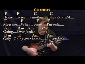 Wayfaring Stranger (Traditional) Mandolin Cover Lesson in Am with Chords/Lyrics