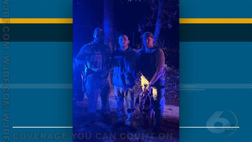 Suspect with arrest warrants caught in Edgefield County woods