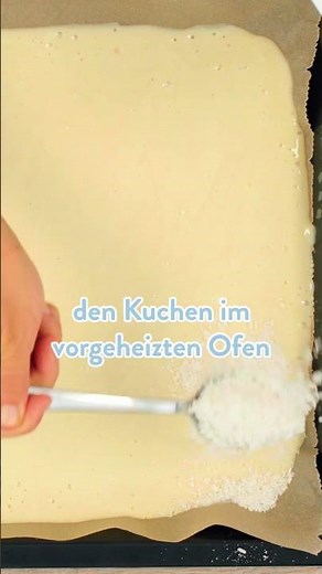 Kokoskuchen vom Blech | Blechkuchen mit Buttermilch | saftig & einfach | Einfach Backen