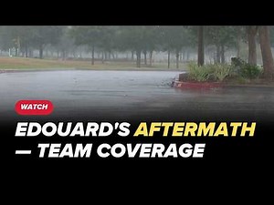 David Paul tracks flash flood risk from Beaumont to Livingston as Edouard moves inland