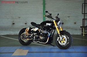 Serba Custom, Triumph Speedmaster Ini Jadi Bobber Berkarakter Sangar - Otomotifnet.com