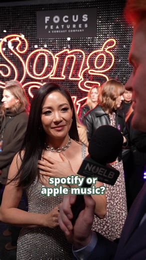 Noel B Askin Constance Wu on the red carpet of the Song Sung Blue premiere! #noelbaskin #constancewu