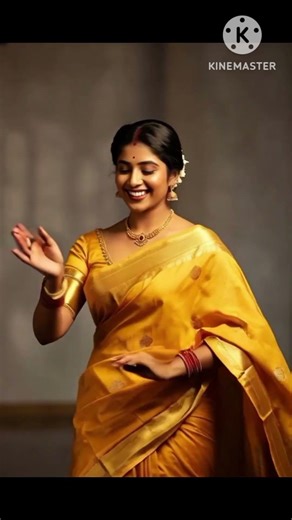 Magical Saree Color Change 😍 | Red to Yellow to Blue to White | AI Video