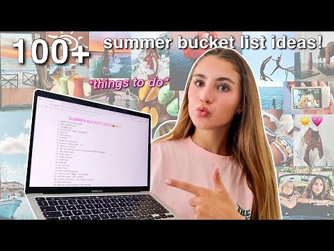 100+ SUMMER BUCKET LIST IDEAS you’ll actually want to do! *pinterest girl summer*