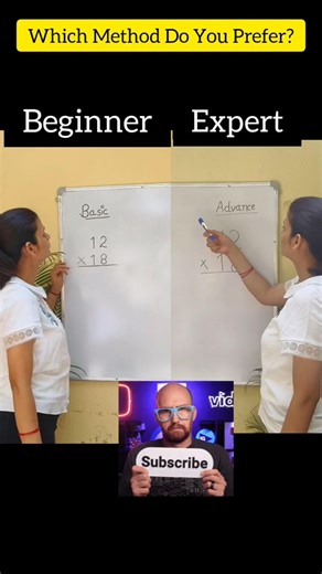 How to make multiplication easy and fun 🤩😊