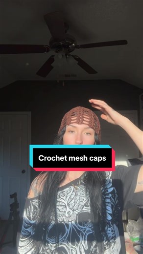 Adorable and Fast Crocheted Mesh Caps