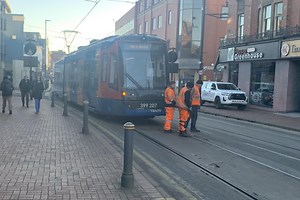 Boost for city tram users along West Street after four days of suspended services