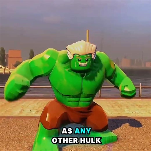 What happens if you transform into the Hulk inLego Marvel Avengers #lego #avengers #hulk