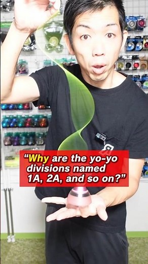 🤔Why are yo-yo styles named with a number and the letter A? #yoyo #trivia
