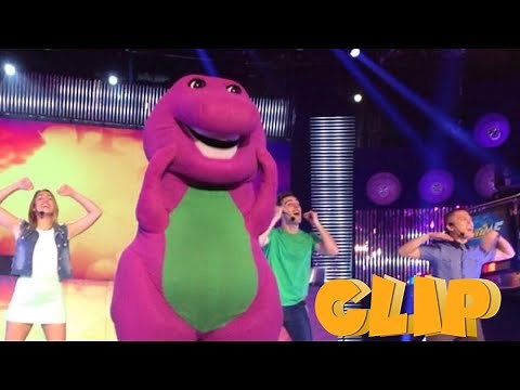 Barney brings cheer to kids on It’s Showtime!💜💚💛 | CLIP | SUBSCRIBE