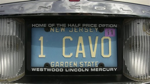These classic blue license plates could be coming back to NJ drivers