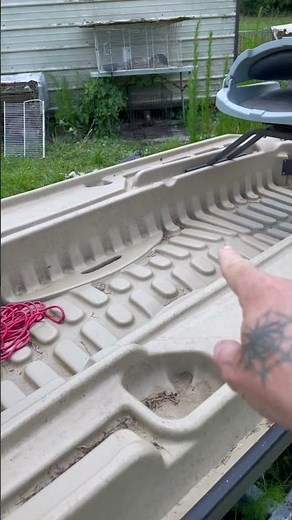 Mods on the pelican bass raider 10e #pelicankayak