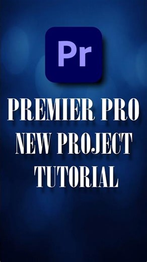 Day 1 PREMIER PRO NEW PROJECT TUTORIAL #shortsfeed #viral #trendimg