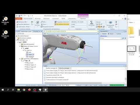 RobotStudio - 02 - Programando posiciones y trayectorias