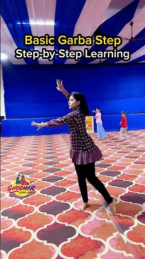 Garba Basic Step | Step by Step Learning | Easy Garba Tutorial for Beginners | Ghoomar Garba Academy
