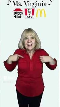 Super fast speed! A Pizza Hut , Kentucky Fried Chicken ,McDonalds song #shorts