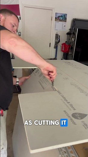 Installing go board for a bathroom remodel!