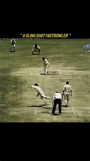 “Jeff Thomson – the Fastest Unknown Sling Shot fast bowler ever! 🚀⚡”. #fastbowling