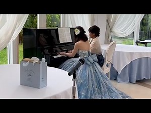 ［結婚式余興］ホールニューワールド ピアノ連弾A Whole New World piano duo アラジン