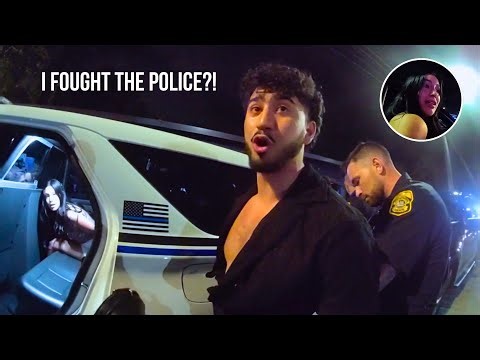 Couple Arrested After Dramatic Bar Fight With Police