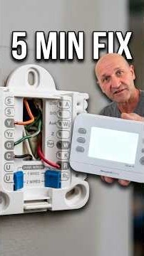 Old Thermostat Out. Honeywell X2S In. Easier Than It Looks! #diy