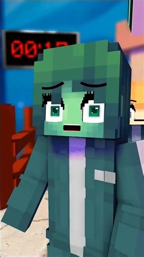 Minecraft Squid Game: Red Light Green Light Animation! (Minecraft Shorts)