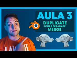 Duplicate, Merge Vertices e muito mais! • Aula 3 • Tutorial Blender