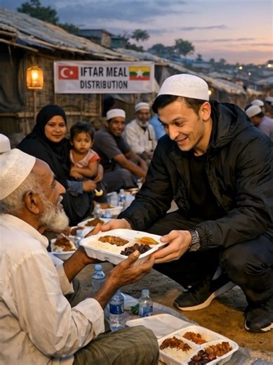 On Thursday, Mesut Özil will break his first (iftar) with Rohingya refugees at the world’s largest refugee camp in Cox's Bazar❤️‍🩹🤲🤲 . . . #mesutozil #humanity #community #RamadanSpirit #rohingyarefugees AN Ayub Khan 📸