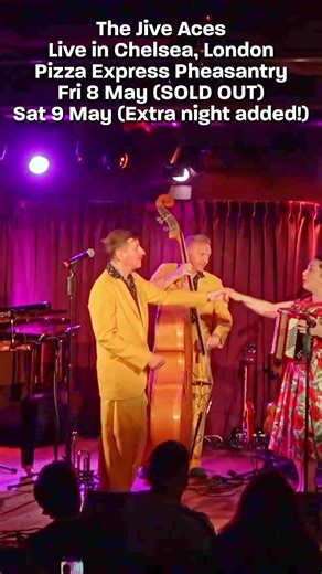 The Jive Aces Extra date added in London, 9 May