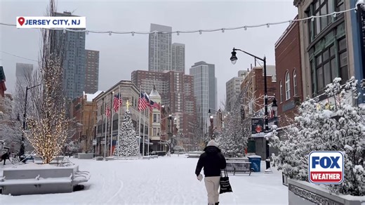 SNOW MUCH FUN ☃️: Snowy scenes turned the Northeast into a winter wonderland following the post-Christmas winter storm #snow #winter #weather #jersey #jerseycity | FOX Weather
