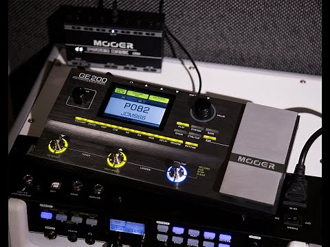MOOER GE200 V2.0.0 Update Introduction