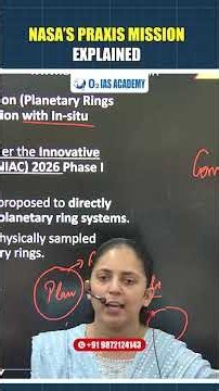 NASA Selects PRAXIS Mission | What Is It?