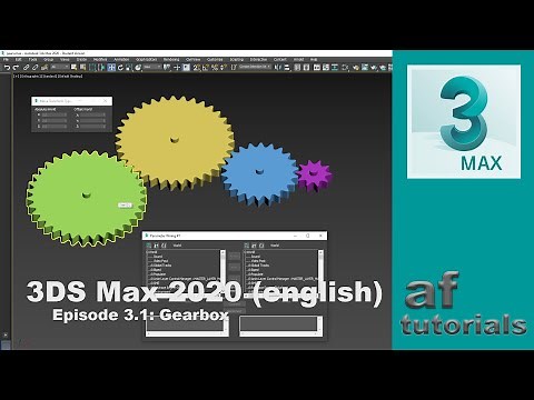 Animation in 3DS Max (english) - Episode 3.1 - Gearbox