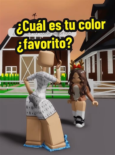 ¿Cuál es tu color favorito? #espanhol #ROBLOX #fy #viral