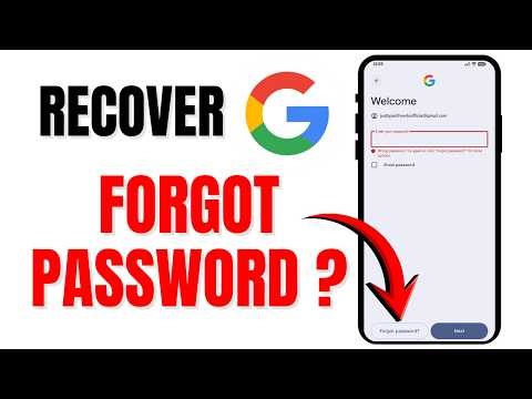 How to Forgot Google Account Password? Recover Gmail on Phone (Step by Step Guide 2026)