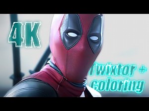 Deadpool 4K Twixtor Scenepack with Coloring for edits MEGA