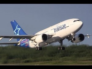 Air Transat - Airbus A310 Takeoff